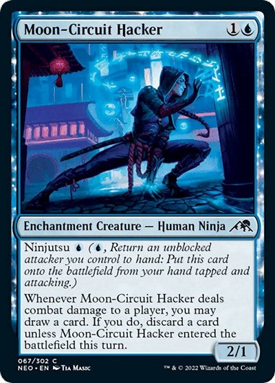 Moon-Circuit Hacker (Kamigawa: Neon Dynasty) Near Mint