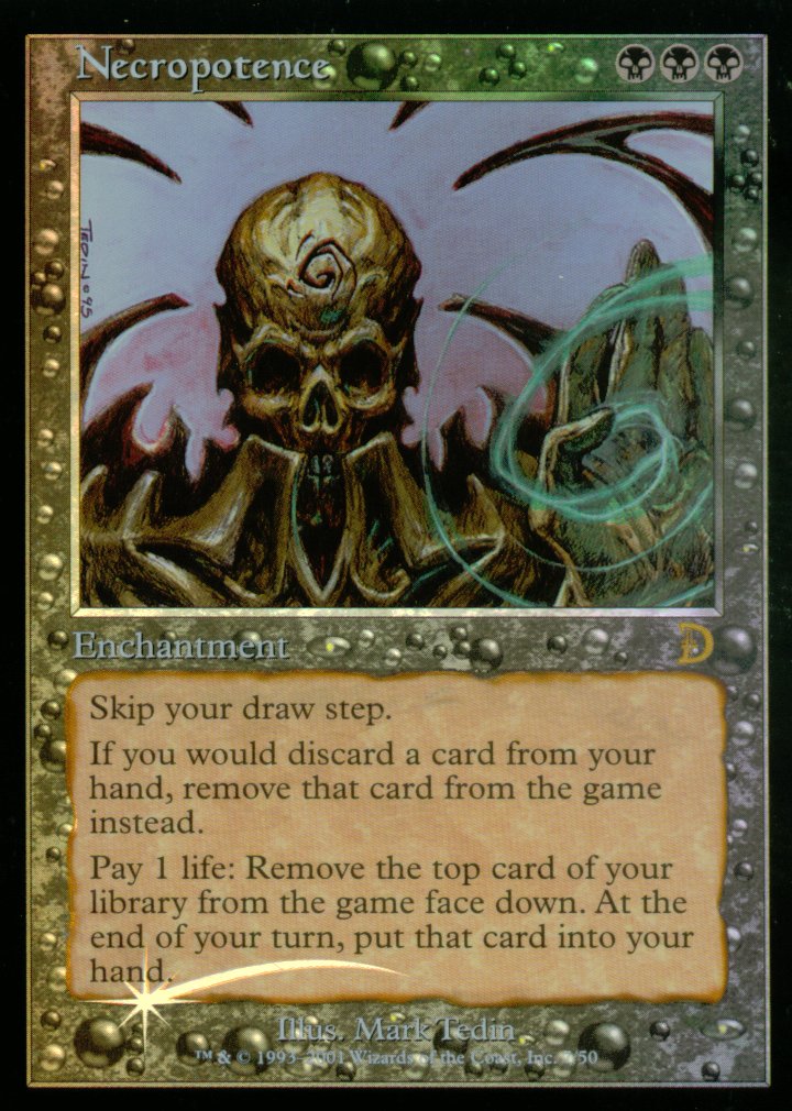 Necropotence (Deckmasters) (Promotional Cards) Near Mint Foil