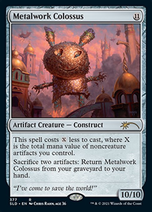 Metalwork Colossus 377 (Secret Lair) Near Mint