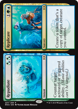 Repudiate Replicate (Ravnica Allegiance) Near Mint