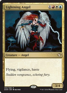 Lightning Angel (Duel Decks: Speed vs Cunning) Near Mint