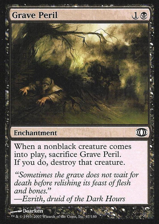 Grave Peril (Futuresight) Light Play Foil