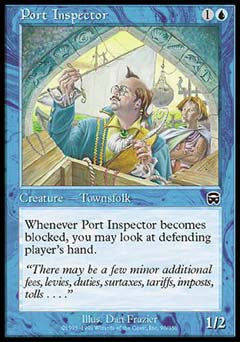 Port Inspector (Mercadian Masques) Near Mint