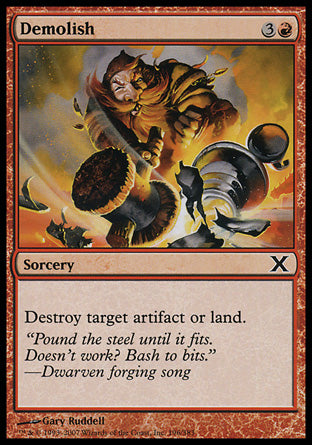 Demolish (10th Edition) Near Mint
