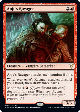 Anje's Ravager (Commander 2019) Near Mint