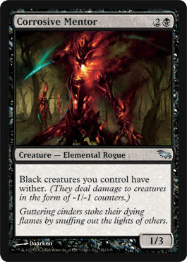 Corrosive Mentor (Shadowmoor) Near Mint Foil