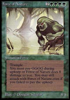 Force of Nature (Alpha) Near Mint