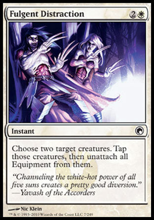 Fulgent Distraction (Scars of Mirrodin) Near Mint Foil