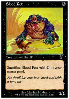 Blood Pet (7th Edition) Light Play