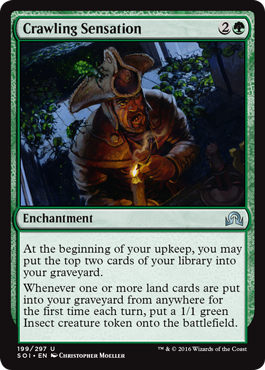Crawling Sensation (Shadows Over Innistrad) Near Mint
