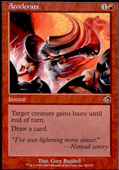 Accelerate (Torment) Near Mint Foil