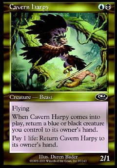 Cavern Harpy (Planeshift) Near Mint Foil