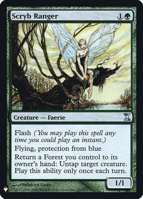 Scryb Ranger (Mystery Booster Retail Edition Foils) Near Mint Foil