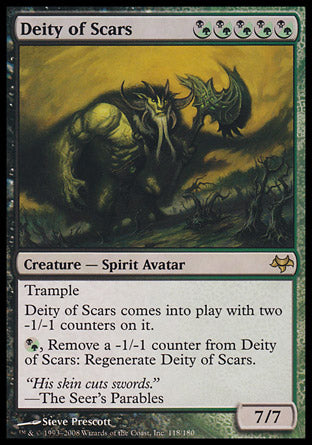 Deity of Scars (Eventide) Light Play Foil