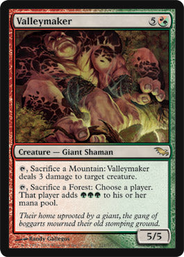 Valleymaker (Shadowmoor) Near Mint Foil