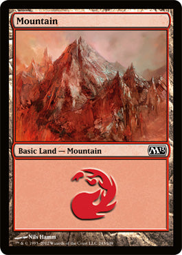 Mountain (243) (Magic 2013 Core Set) Light Play