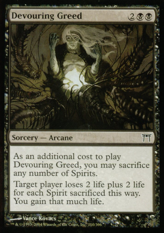 Devouring Greed (Champions of Kamigawa) Near Mint Foil