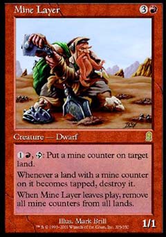 Mine Layer (Odyssey) Near Mint Foil
