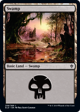 Swamp (258) (Throne of Eldraine) Near Mint