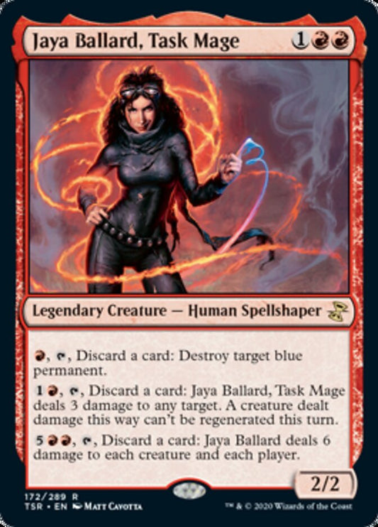 Jaya Ballard, Task Mage (Time Spiral Remastered) Near Mint