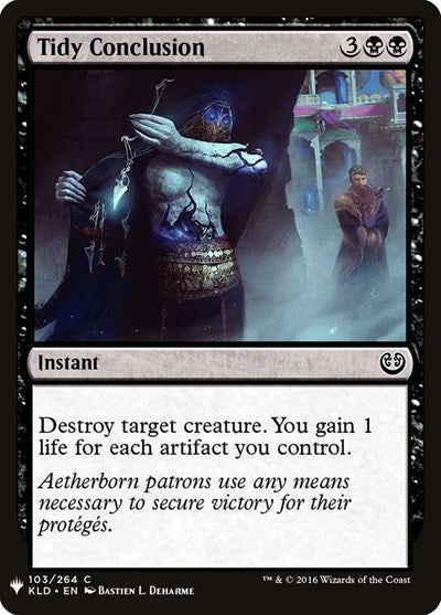 Tidy Conclusion (Mystery Booster) Near Mint