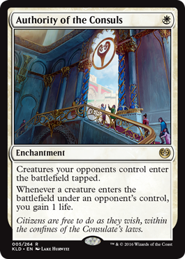 Authority of the Consuls (Kaladesh) Near Mint Foil