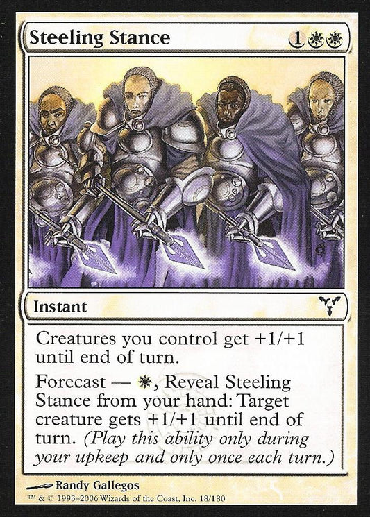 Steeling Stance (Dissension) Near Mint Foil