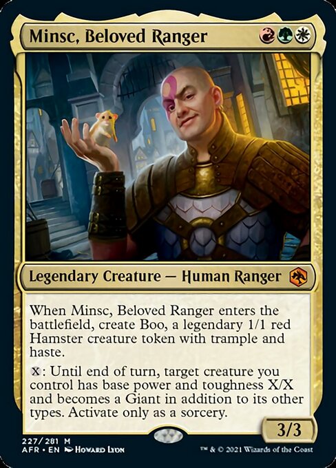 Minsc, Beloved Ranger (Adventures in the Forgotten Realms) Near Mint