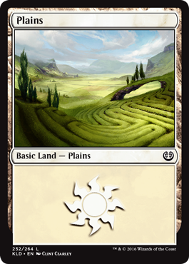 Plains (252) (Kaladesh) Near Mint Foil