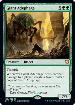 Giant Adephage (Commander 2019) Near Mint