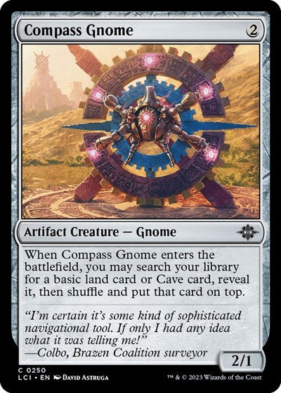 Compass Gnome (The Lost Caverns of Ixalan) Near Mint Foil