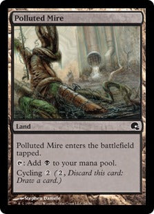 Polluted Mire (Premium Deck Series: Graveborn) Near Mint Foil