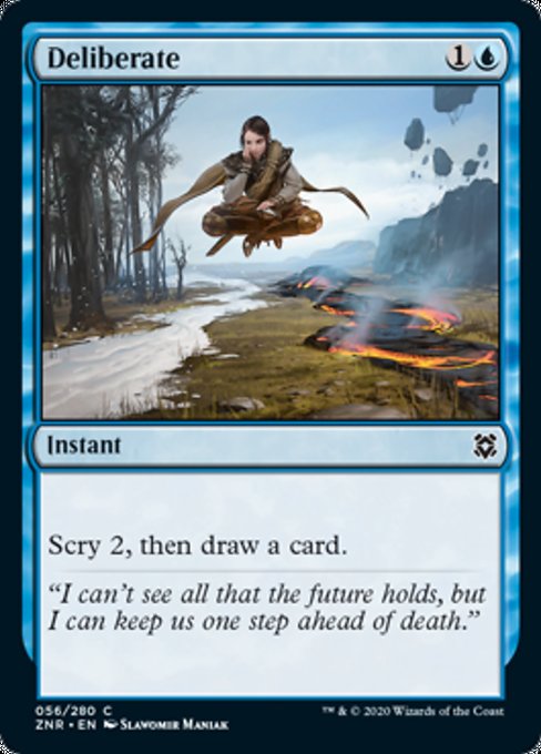 Deliberate (Zendikar Rising) Near Mint