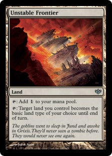 Unstable Frontier (Conflux) Light Play Foil