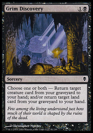 Grim Discovery (Zendikar) Near Mint