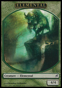 Green Elemental (Token) (Lorwyn) Near Mint