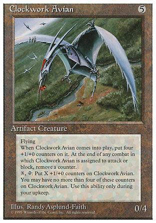 Clockwork Avian (4th Edition) Good