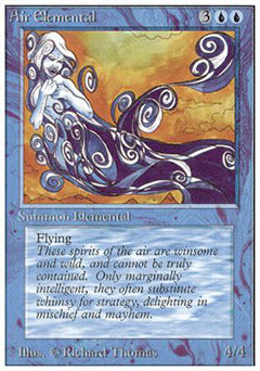 Air Elemental (Unlimited) Near Mint