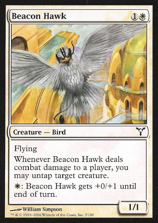 Beacon Hawk (Dissension) Near Mint Foil