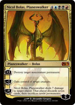 Nicol Bolas, Planeswalker (Magic 2013 Core Set) Near Mint Foil