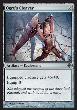 Ogre's Cleaver (Rise of the Eldrazi) Near Mint