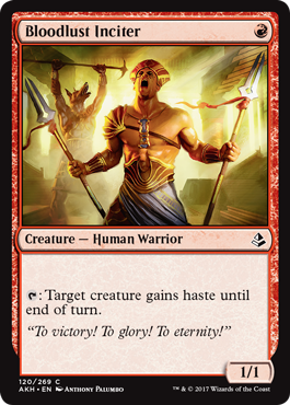 Bloodlust Inciter (Amonkhet) Near Mint