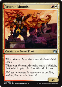 Veteran Motorist (Kaladesh) Near Mint