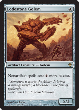 Lodestone Golem (Worldwake) Near Mint